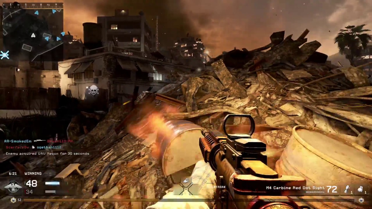 MWR - M4 sniping in the Bog