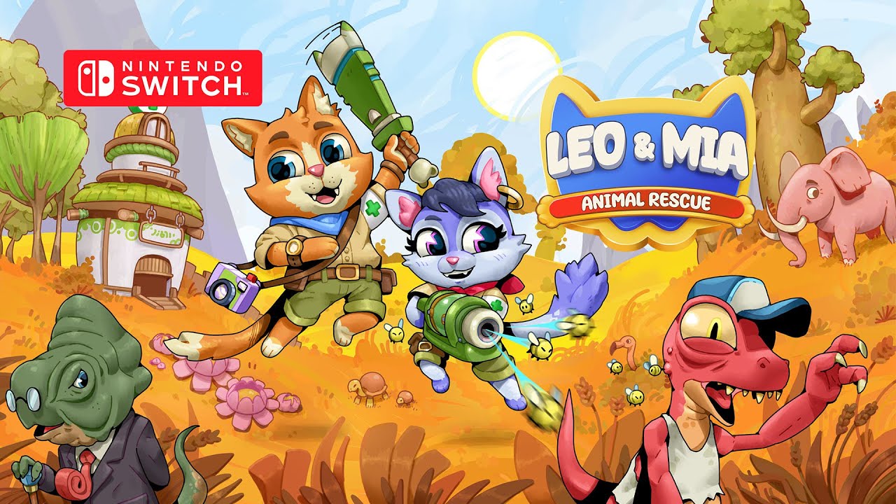 Leo & Mia : Animal Rescue Gameplay Nintendo Switch