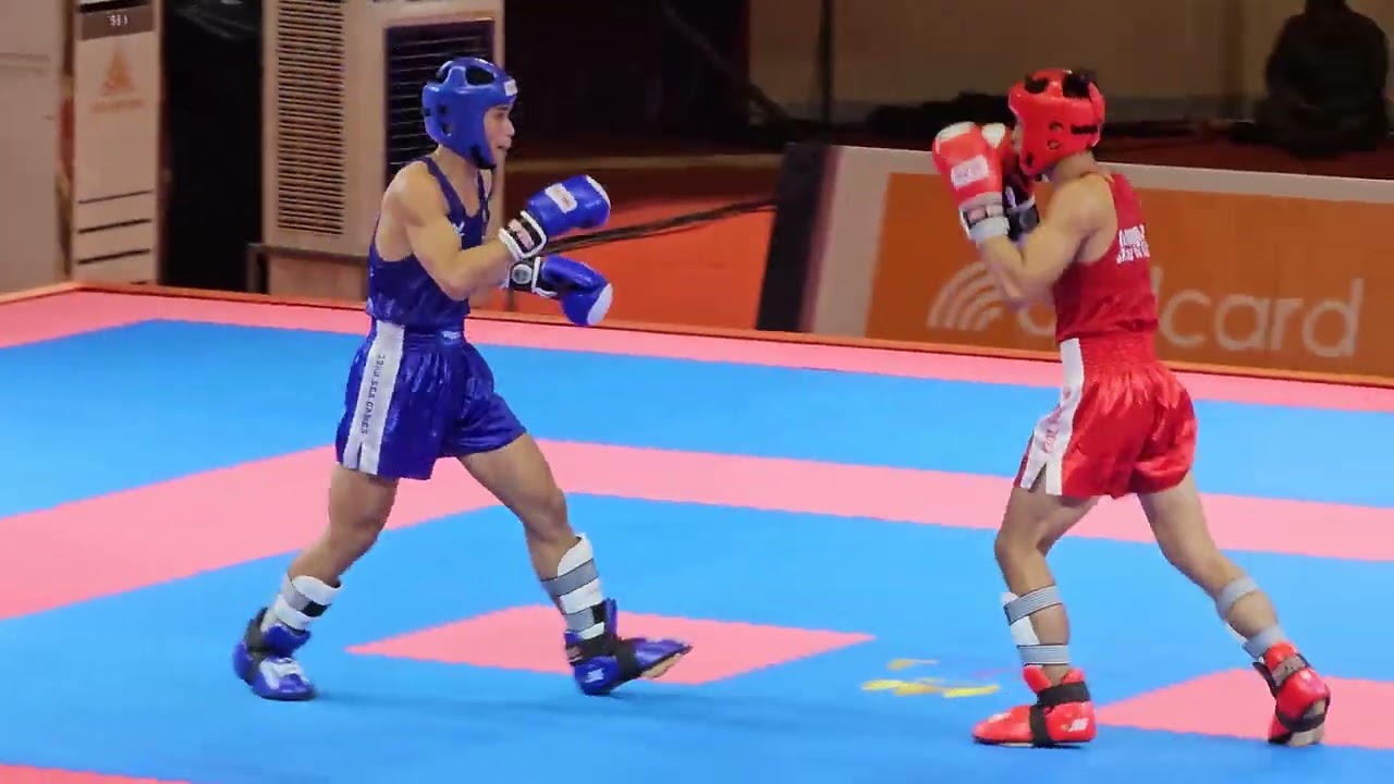 Aziz Abdul 🇮🇩 vs 🇻🇳 Hau Tran Minh, Seagame 2023, Kickboxing 14-05-2023,