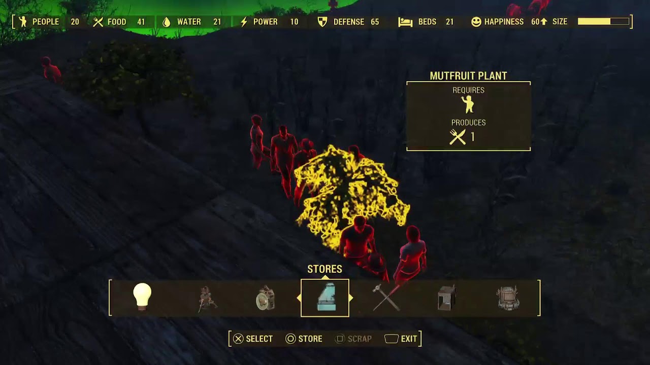 Fallout 4 shooting Looting and building