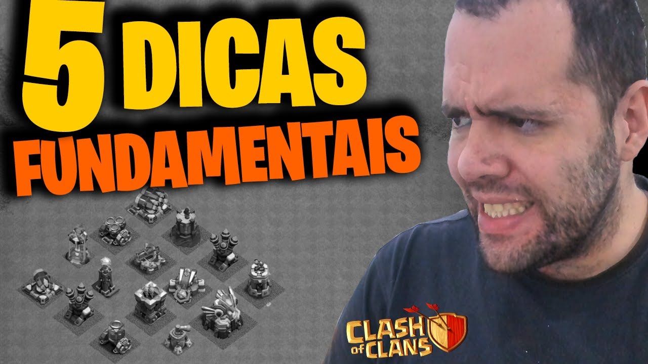 5 DICAS QUE VOC&Ecirc; PRECISA SABER NO CLASH OF CLANS (Dicas iniciantes e avan&ccedil;adas)