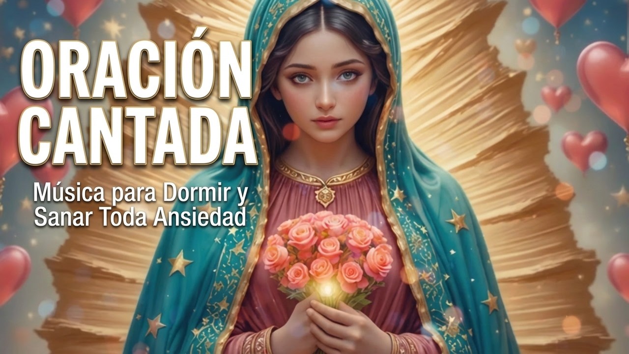 SANA TU ANSIEDAD y Duerme 🌹 Virgen de Guadalupe (Oración Cantada Milagrosa)