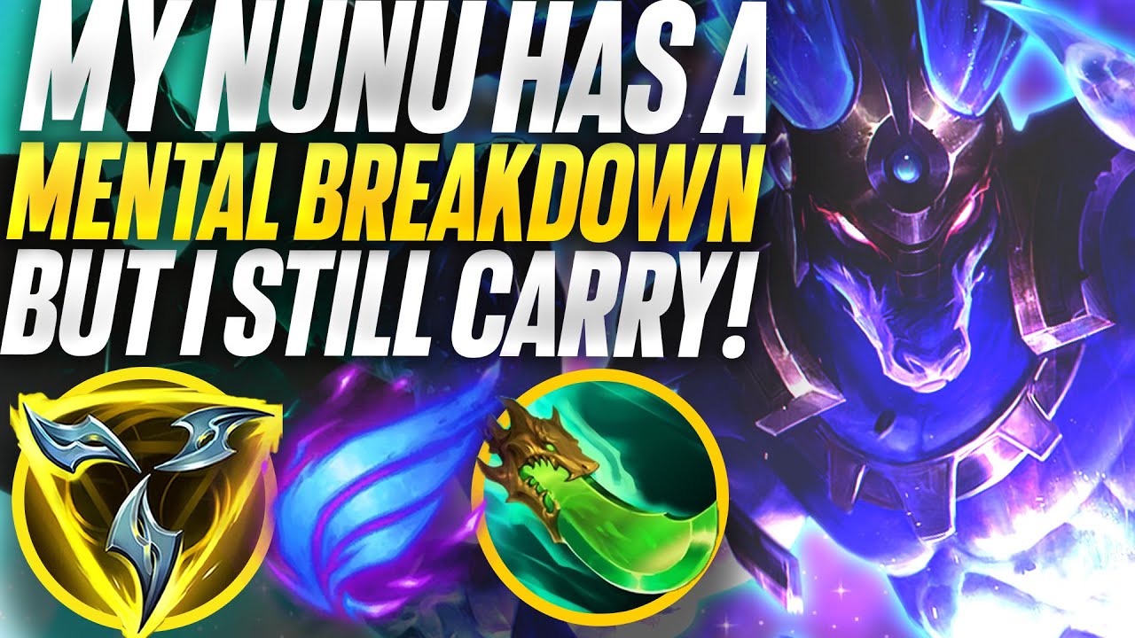 My Nunu has a mental Breakdown but I still carry! | Carnarius | League of Legends