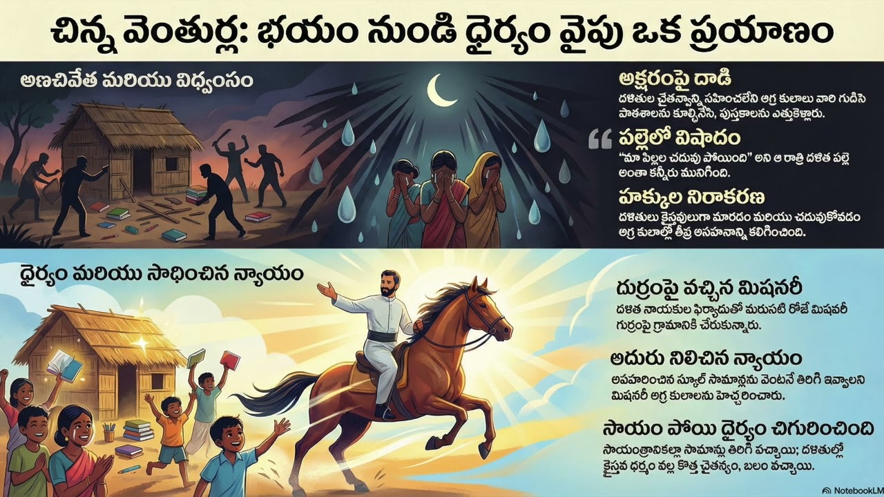 దళిత పల్లె లో  స్కూల్ తిరిగి వచ్చిన రోజు - Missionaries - Rayalaseeama - Kadapa - Telugu Christianty