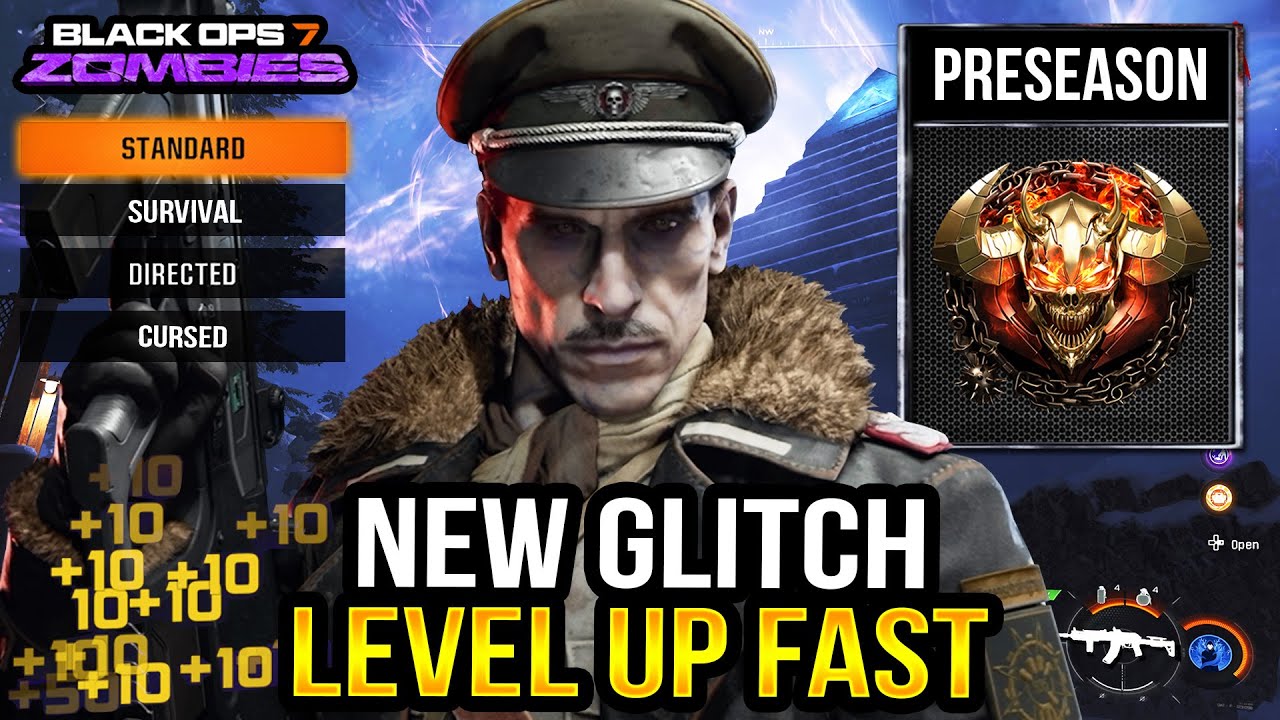 Black Ops 7 Zombies ★ НОВЫЙ глюк с одиночным нагромождением! Неограниченный опыт! Быстро повышайт...