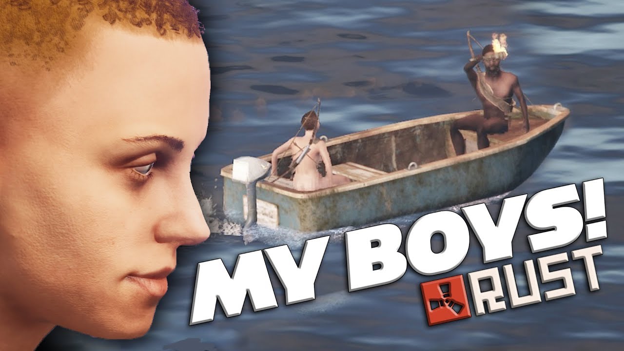RUST: МОИ ПАРНИ И УКРАДЕННАЯ ЛОДКА! - Эпизод 115
