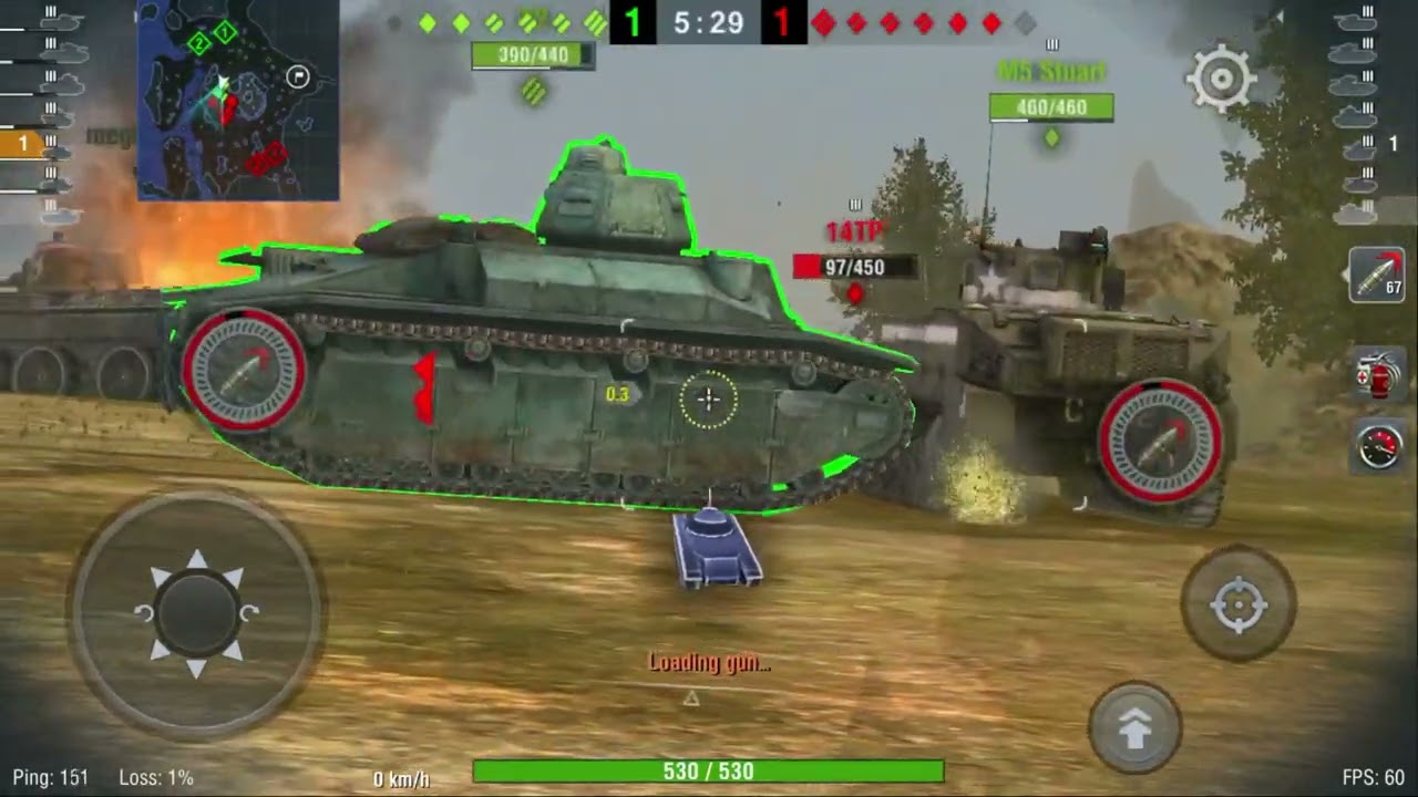 World of Tanks Blitz #36/Tech Tree Germany #12/Tank Pz  III #7