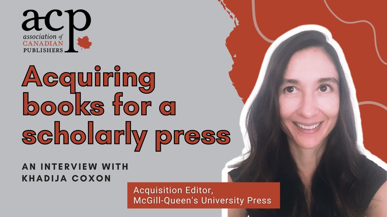 Working as an Acquiring Editor in Academic Publishing | Khadija Coxon