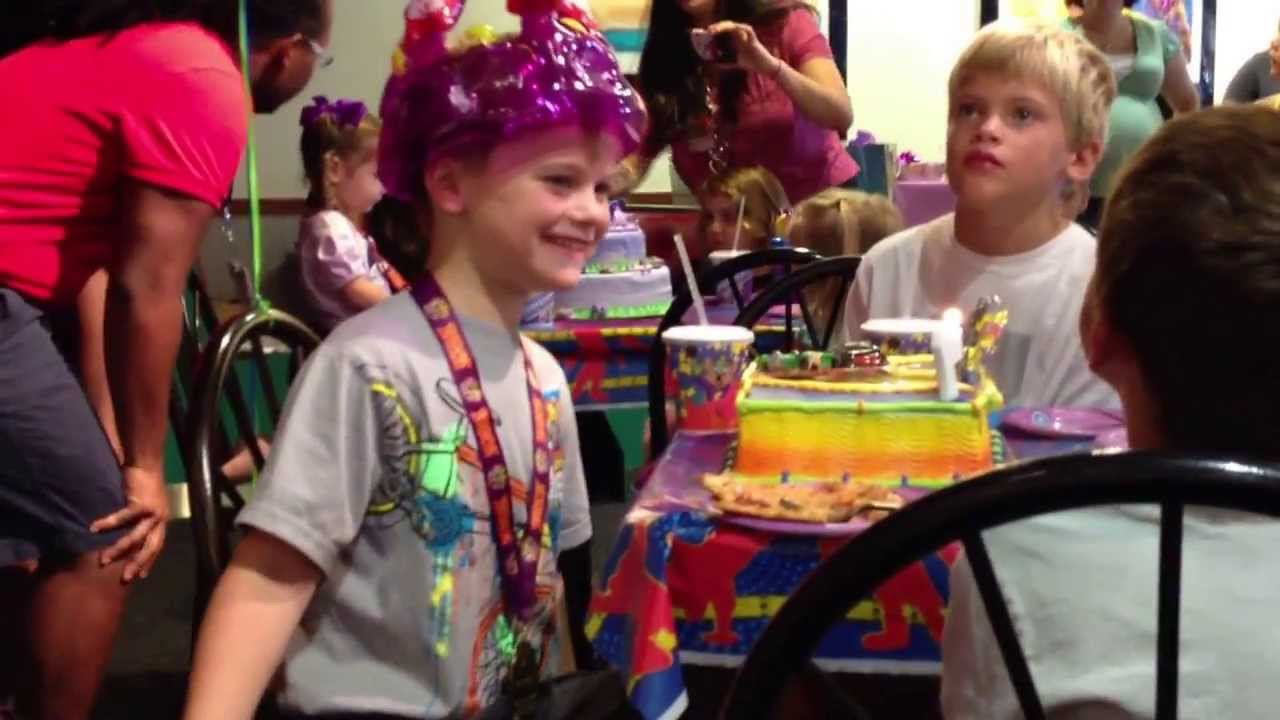 John Stanley's 7th birthday at Chuck E. Cheese
