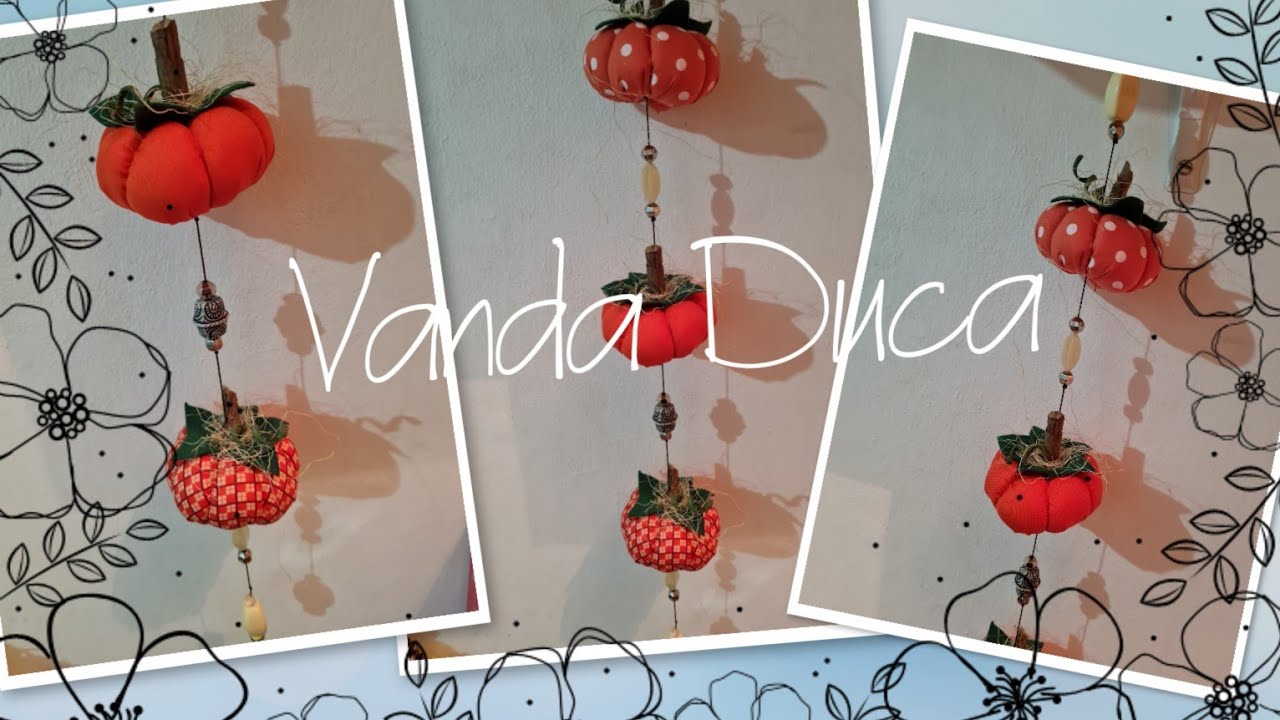 #LINDOLINDO... MOBILE DE ABÓBORA 🎃 🎃 🎃 🎃 PRA ENFEITAR LINDOS AMBIENTES...