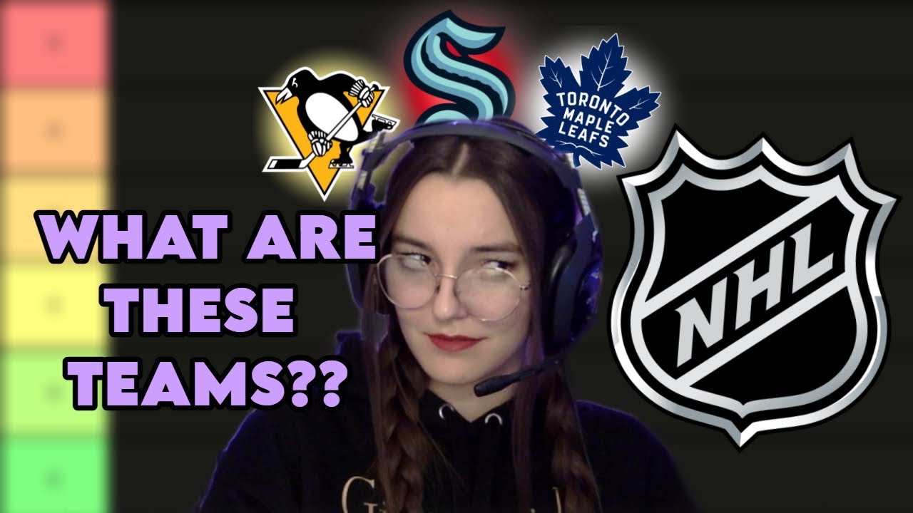 RANKING ALL NHL LOGOS (i know nothing about hockey)