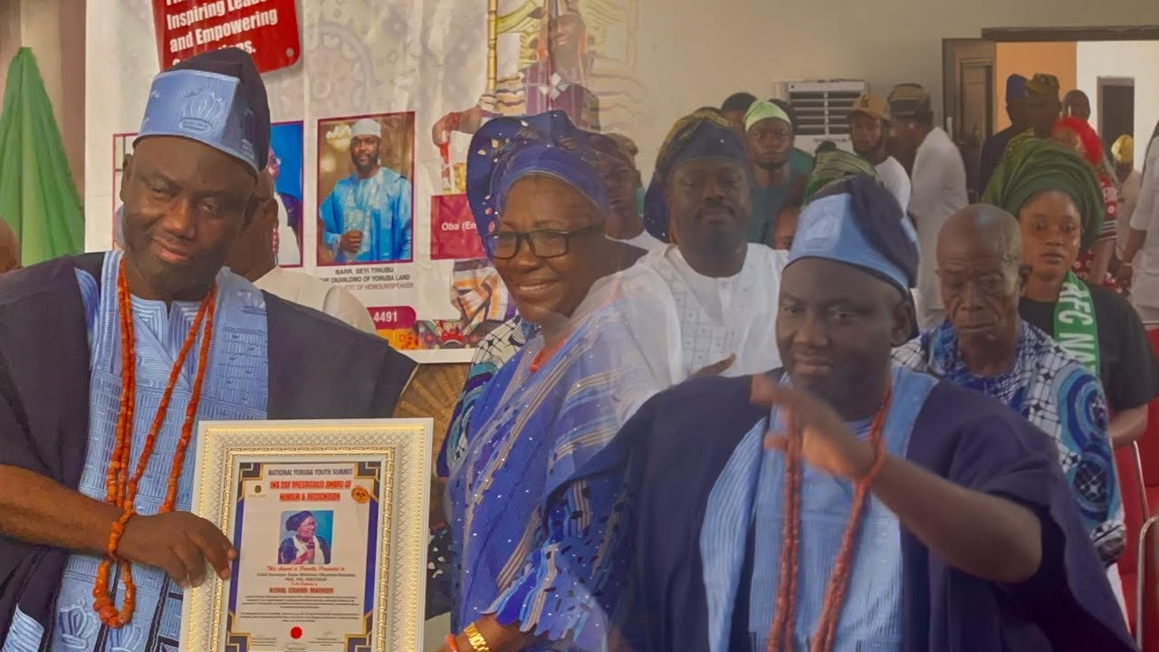 ARRIVAL OF ALAFIN OYO OBA(ENGR) ABIMBOLA AKEEM OWOADE AT ANNUAL IWA (CHARACTER) DAY 1ST EDITION
