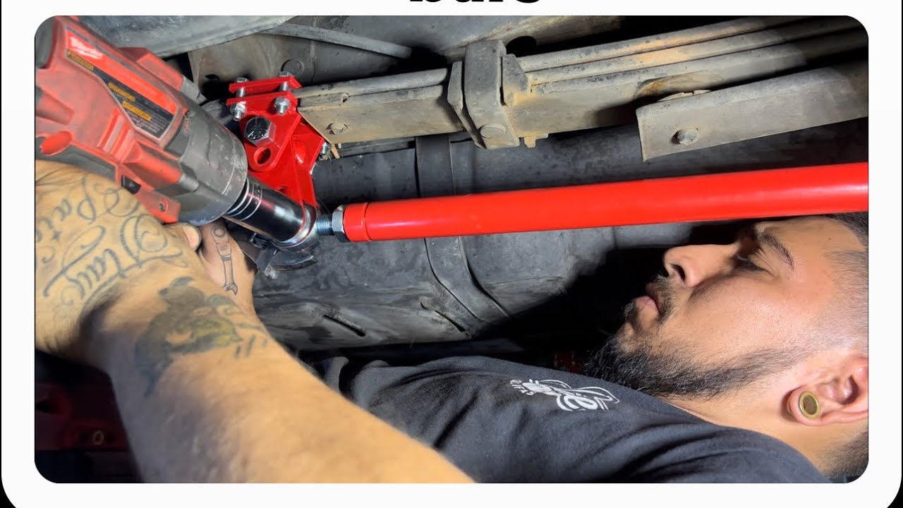 Speed Engineering OBS traction bar install!!