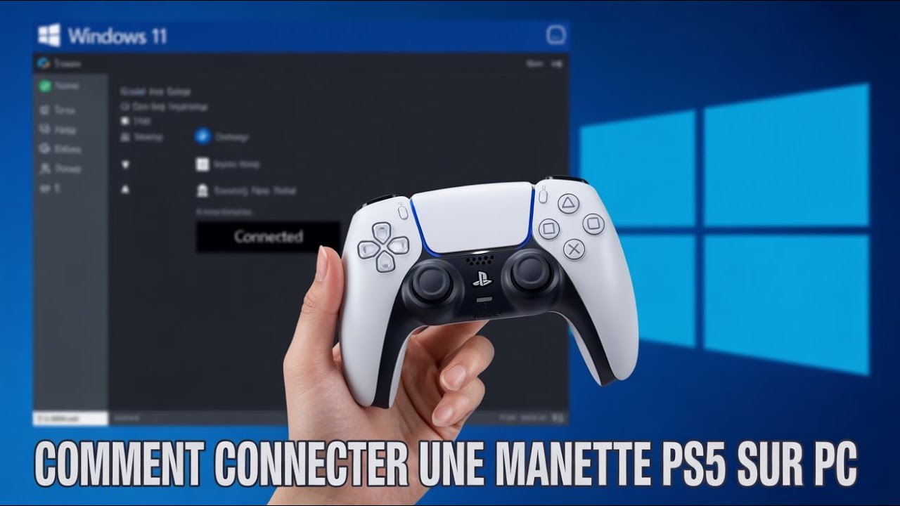 Comment Jouer avec Une Manette de PS5 sur PC / Connecter Une Manette de PS5 TUTO