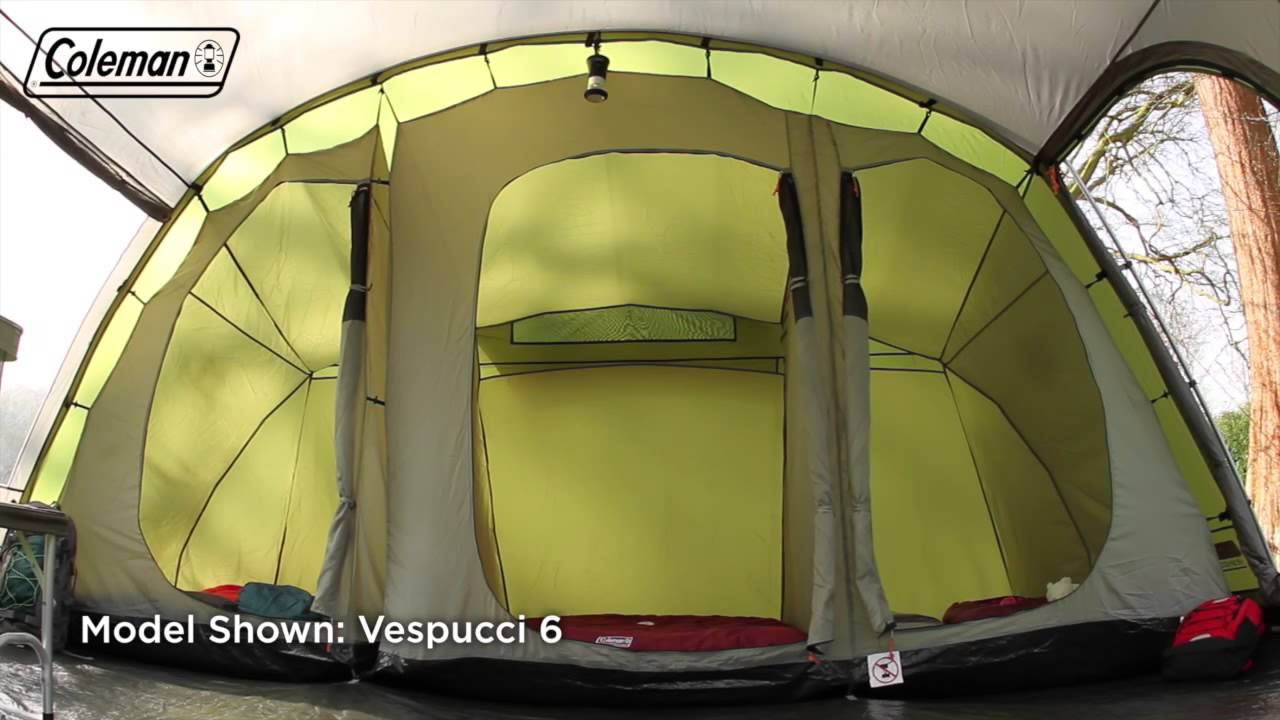 Coleman® Vespucci 4 - Four person Family Camping Tent  - EN