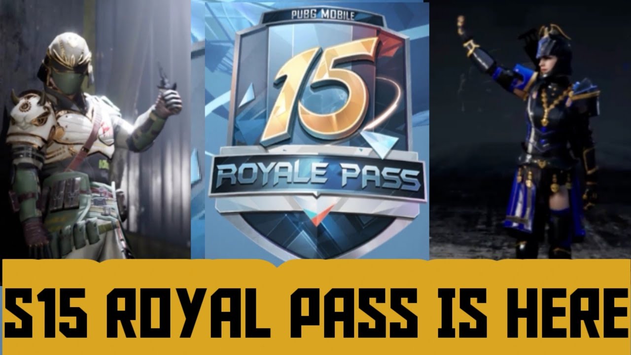 SEASON 15 ROYAL PASS | PUBG MOBILE S15 RP NEW SEASON