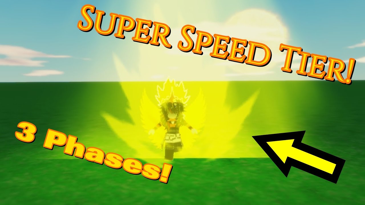 Super Speed Tier Showcase | Roblox_Egor Game | Roblox