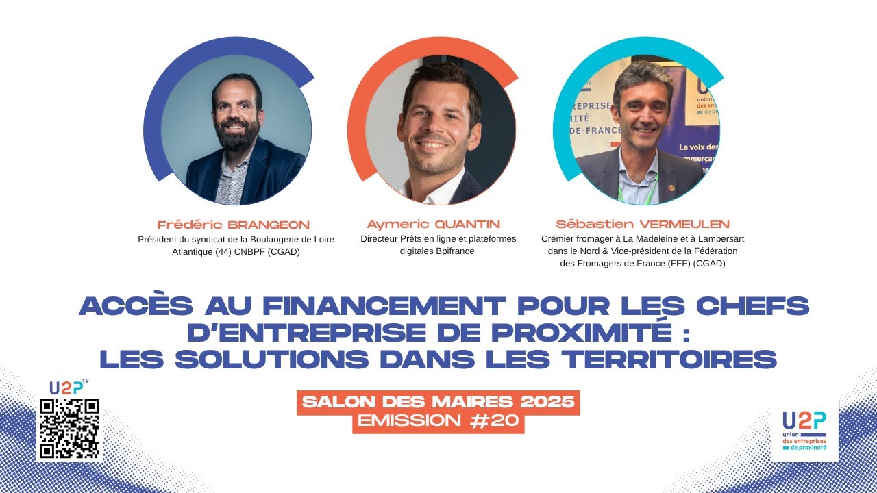 Accès au financement pour les chefs d’entreprise de proximité : les solutions dans les territoires