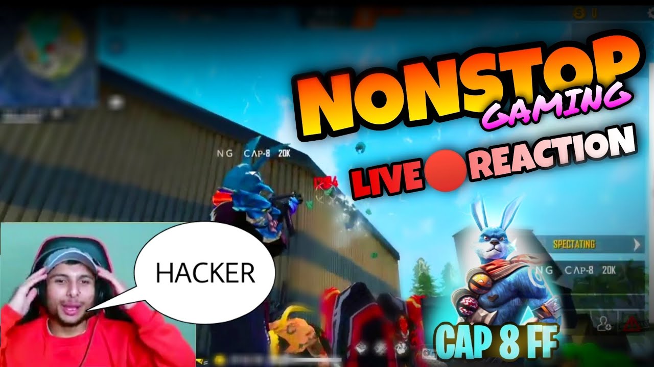 @NonstopGaming_ Reaction on Cap-8 ff 🔥!!!