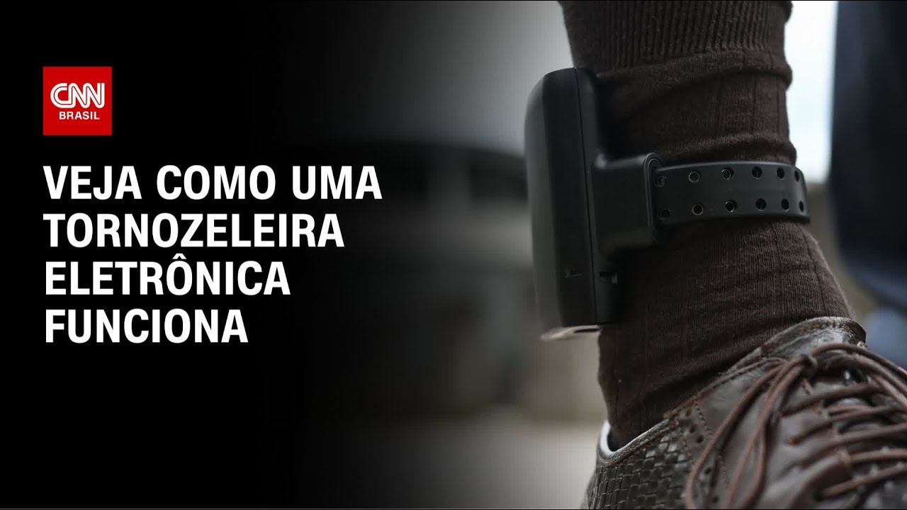 Entenda como funciona uma tornozeleira eletrônica | CNN PRIME TIME