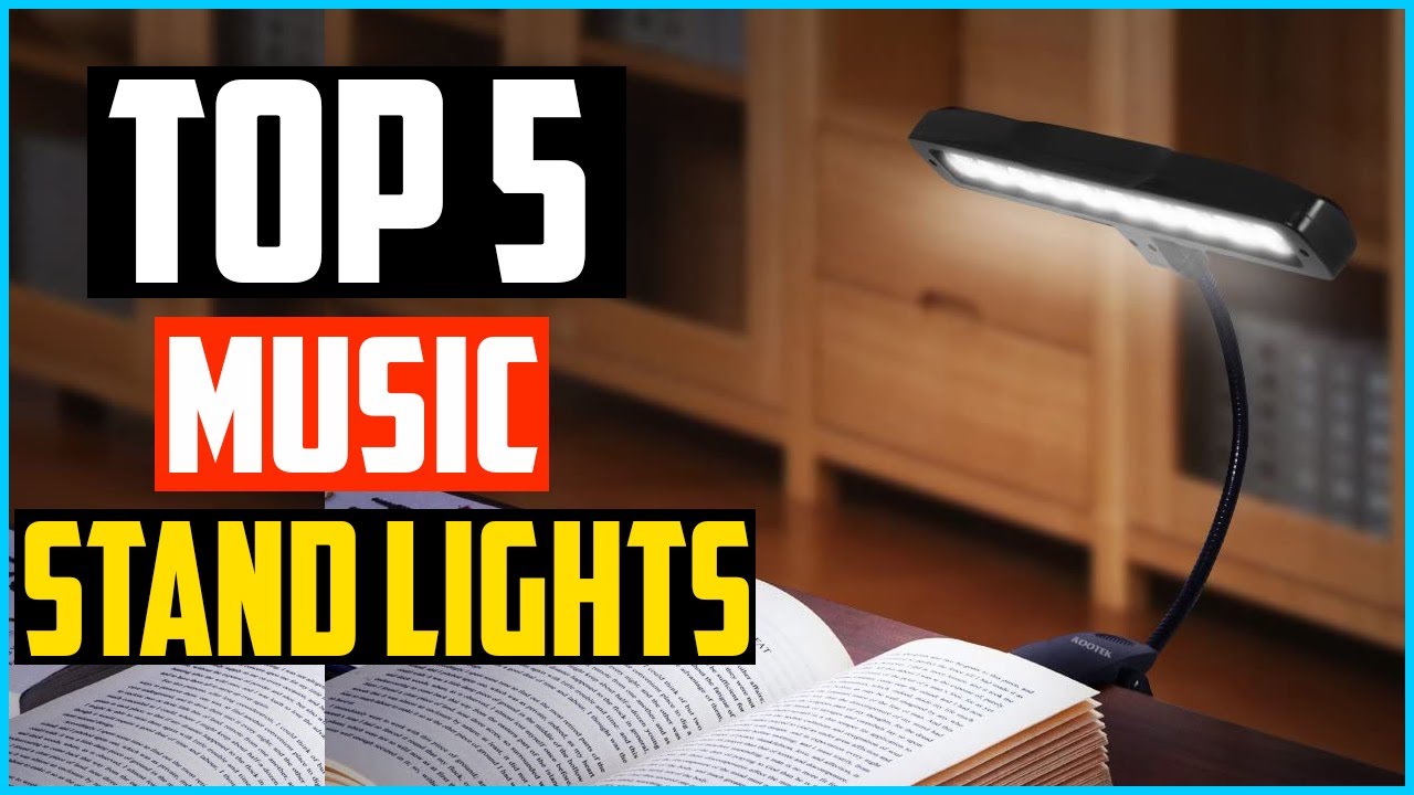 Top 5 Best Music Stand Lights Review In 2026
