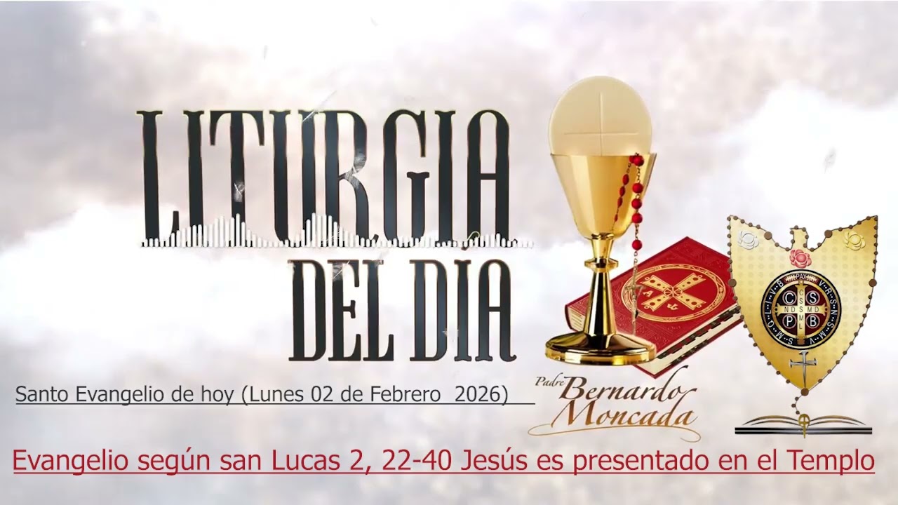 Evangelio según san Lucas 2, 22-40  @PadreBernardoMoncada  Jesús es presentado en el Templo