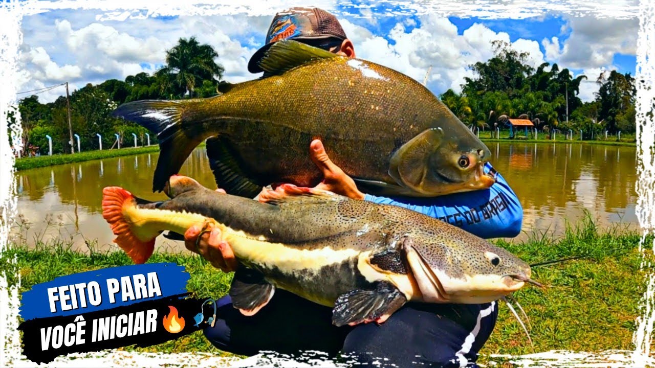 CONHEÇA O NOVO LAGO DO PESQUEIRO SANTA RITA GIGANTES