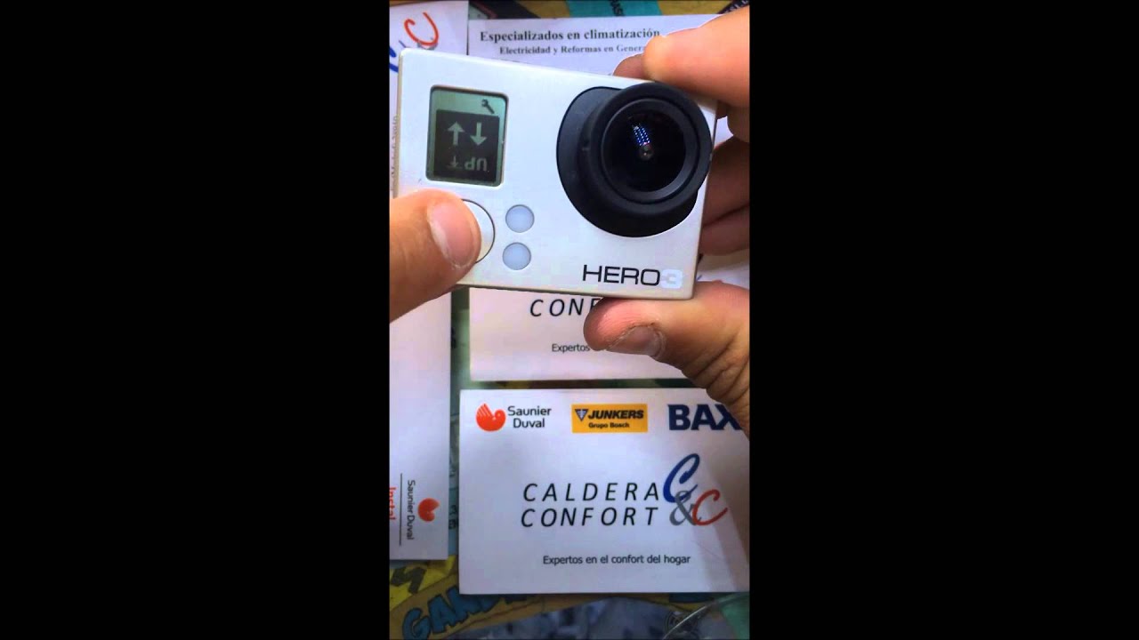 como configurar la camara gopro que tipo de video usar