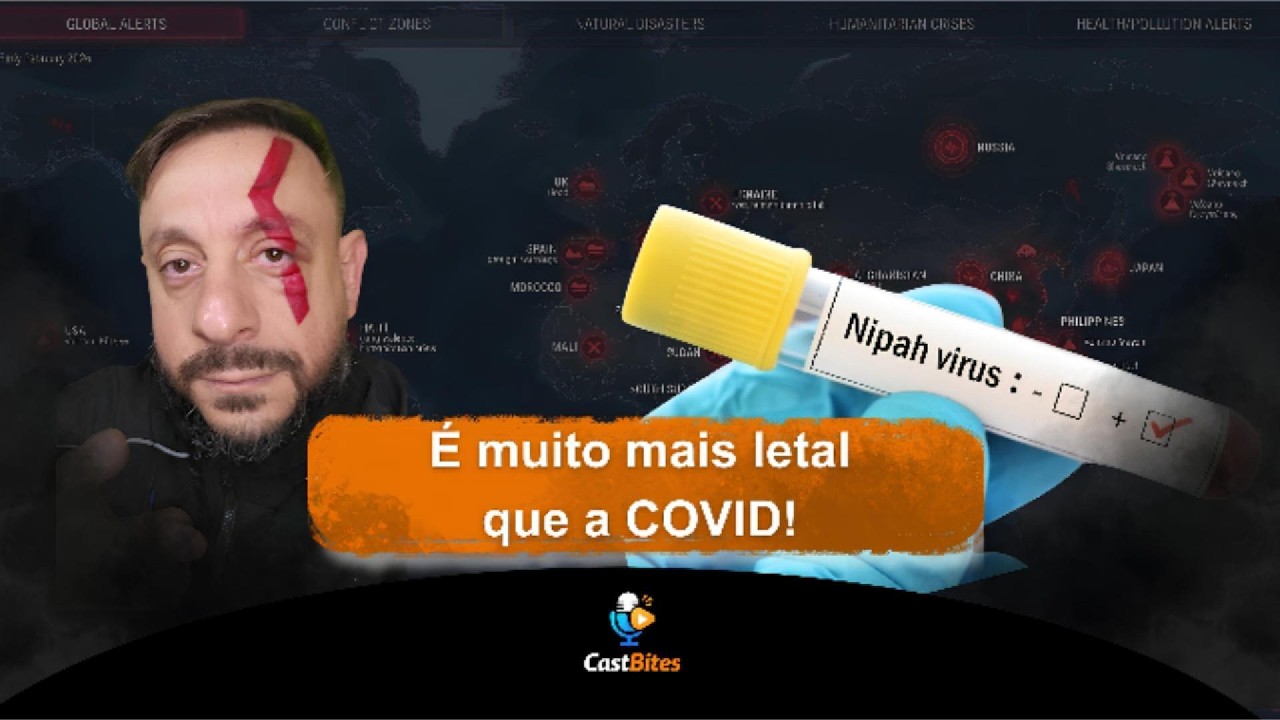 PIOR QUE A COVID? Biólogo Henrique revela o perigo real do vírus Nipah