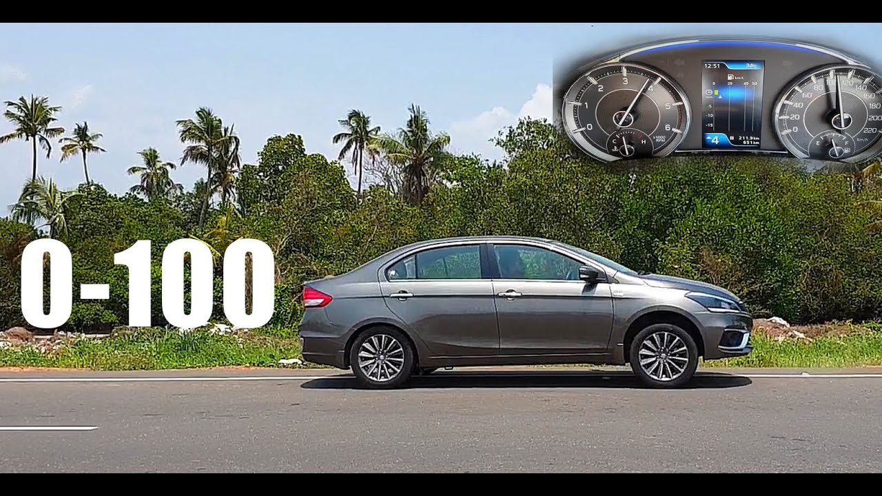 0-100 : Ciaz 1.5L DDIS 225
