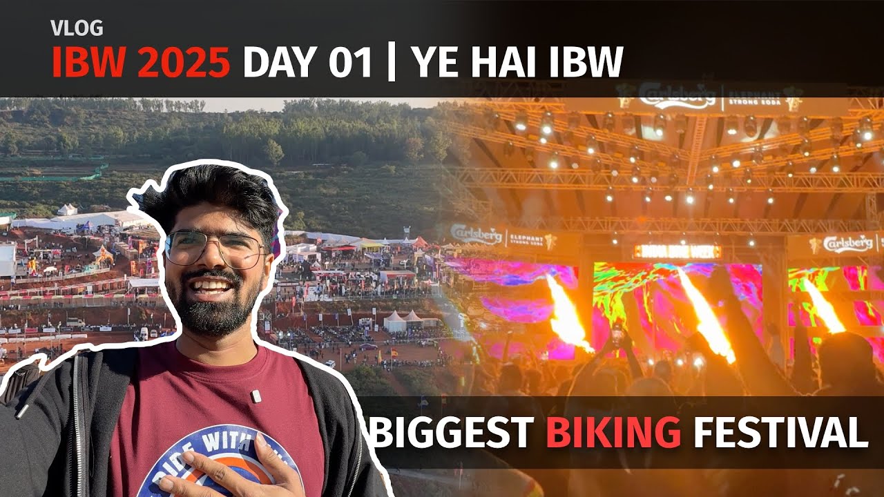 Duniya ka sabse bada Biking Festival | IBW 2025 Vlog | MotoSpirit