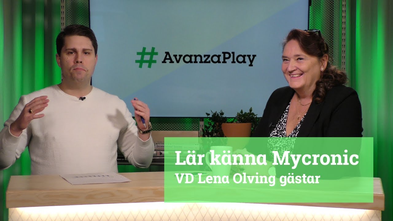 Lär känna Mycronic - VD Lena Olving gästar
