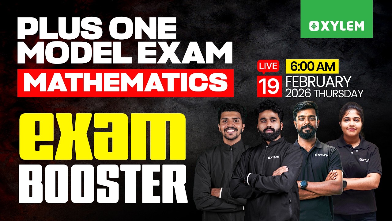 PLUS ONE COMMERCE: MATHEMATICS - Morning Booster | Xylem Plus One Commerce