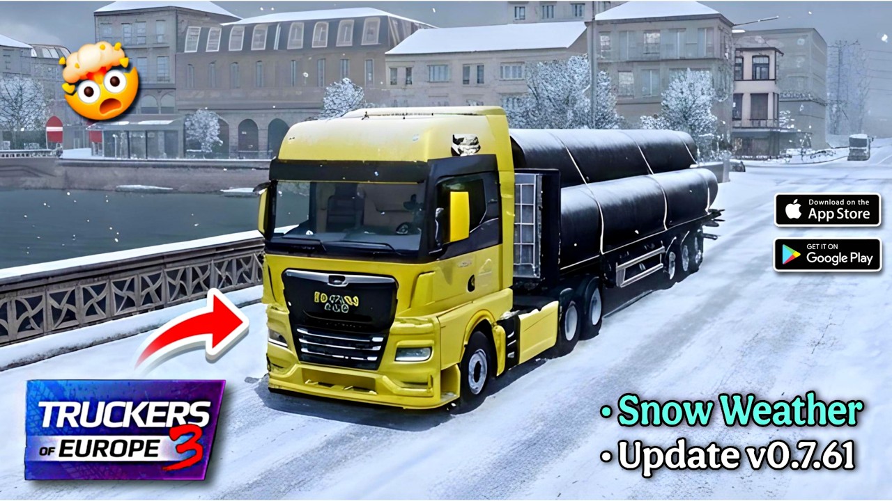 🚚 Snow Update is INSANE!!! ❄️🤯 Truckers of Europe 3 || v.0.7.61 Big update ||