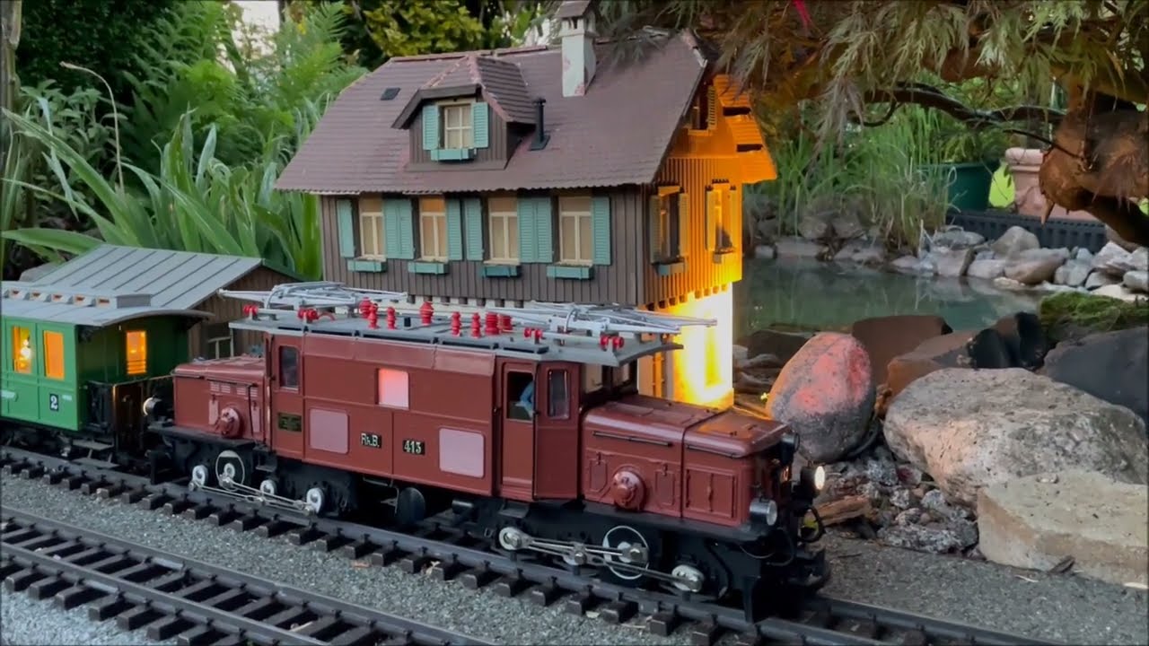 LGB Pfingsten 2023 Speckis Gartenbahn