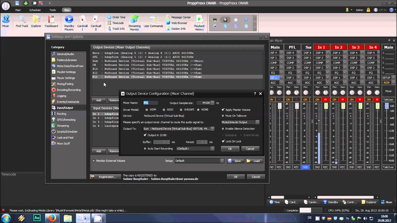 Tutorialvideo: Mixer in ProppFrexx On Air
