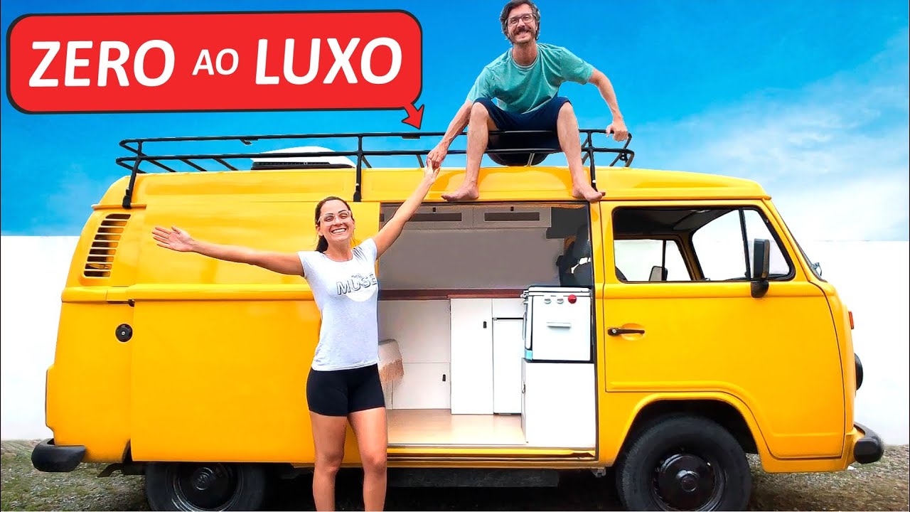 DETALHES QUE NINGUÉM MOSTRA NA CONSTRUÇÃO DE UM MOTORHOME NA KOMBI