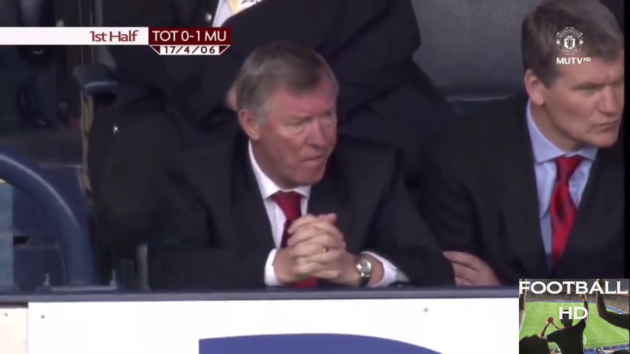 Manchester United 2-1 Tottenham | 2005/06 | Premier League