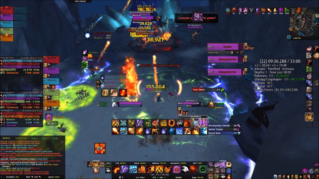 2018 Mythic Dungeon Invitational Round 1 Map 2 - Neltharion's Lair