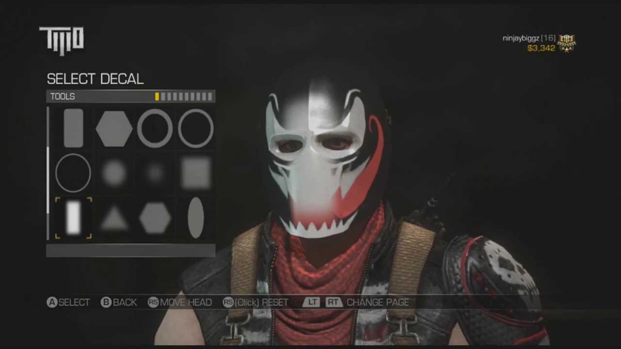 AOT mask tutorial: Venom