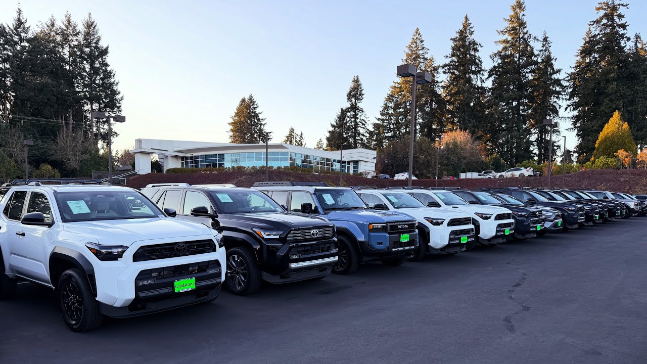 2026 Toyota 4Runners being discounted thousands of dollars dealerships are flooded with unsold SUVs 