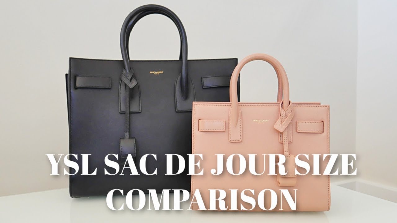 YSL Sac de Jour Size Comparison || Pros and Cons, What Fits, Modshots