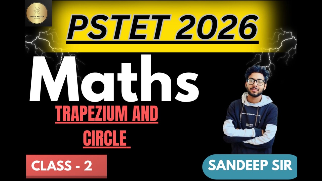 MENSURATION - 05  || PSTET 1 AND 2 || BY - SANDEEP SIR