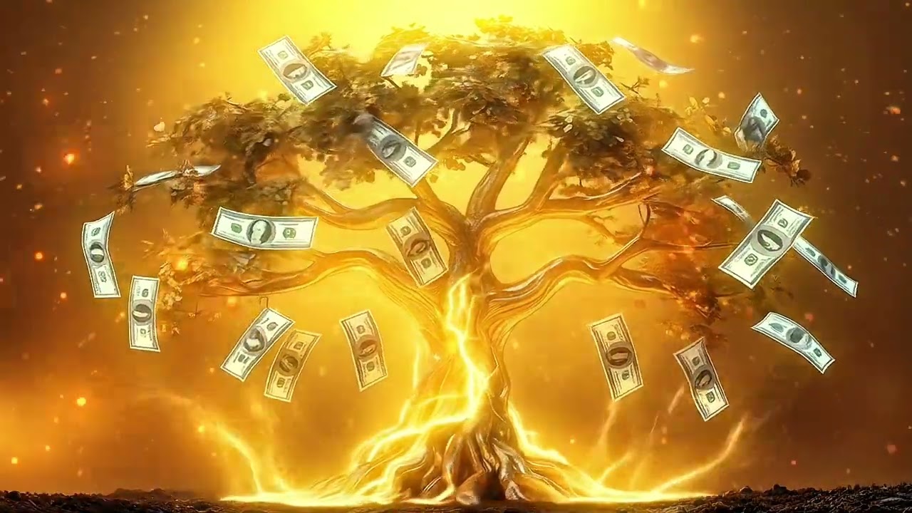 Golden Tree of Abundance &ndash; Relaxing 4K Visualization.