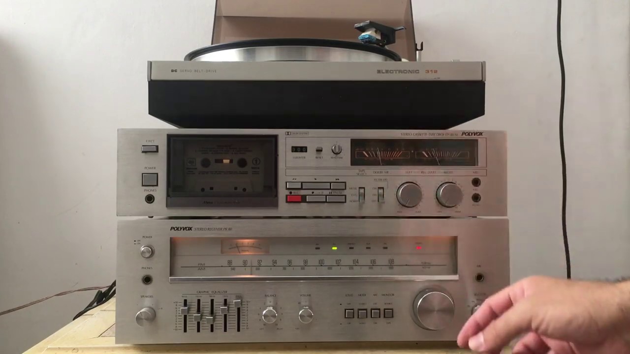Tape Deck Polyvox CP-80M