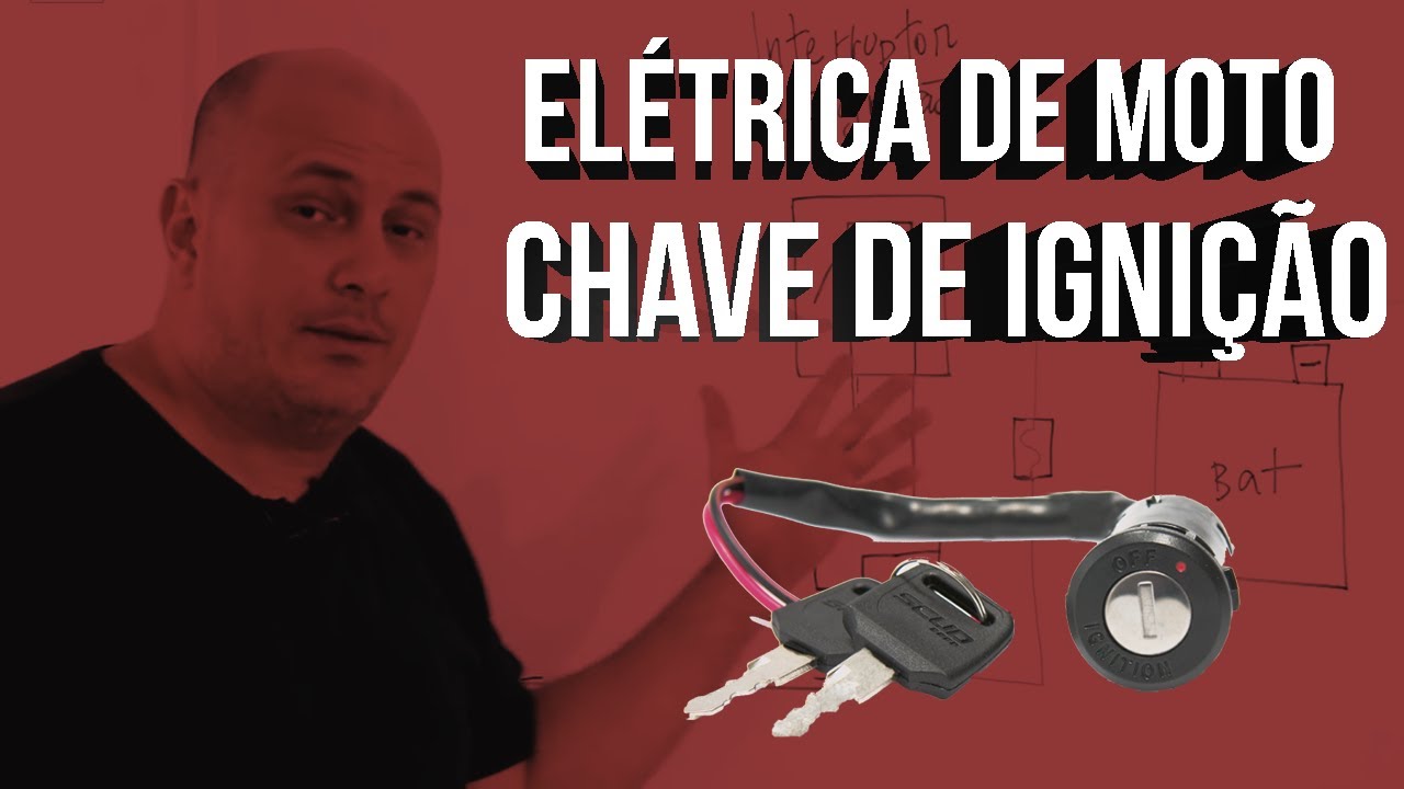 Chave de Ignição, saiba como funciona, sistema elétrico de moto.