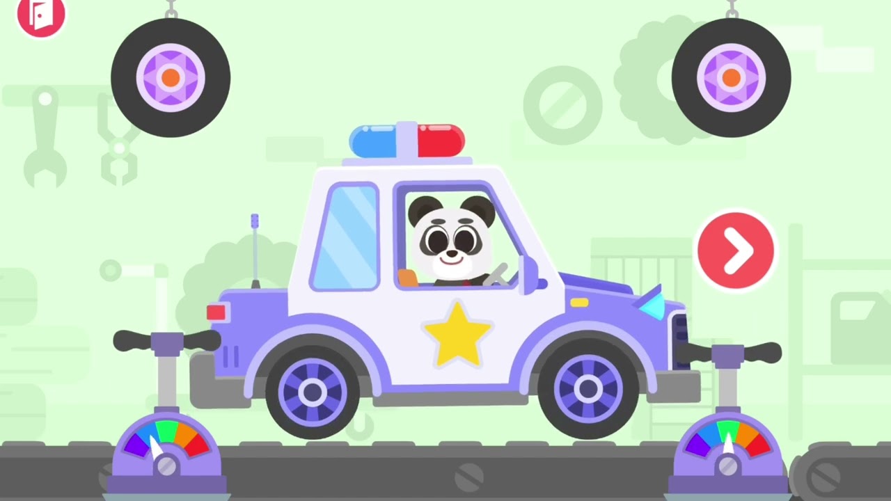MOBIL POLISI PANDA #panda #fypp #foryou #mainananak #fypyoutube 