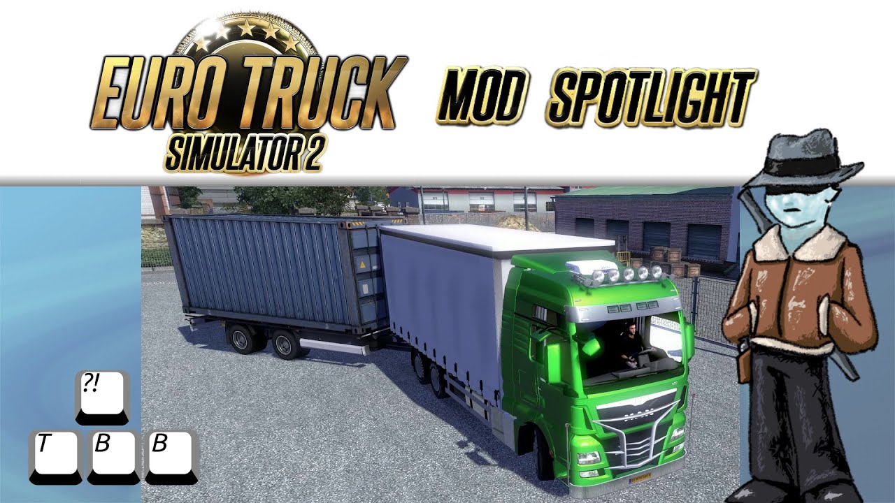 Euro Truck Simulator 2 Mod Spotlight - Man Tandem