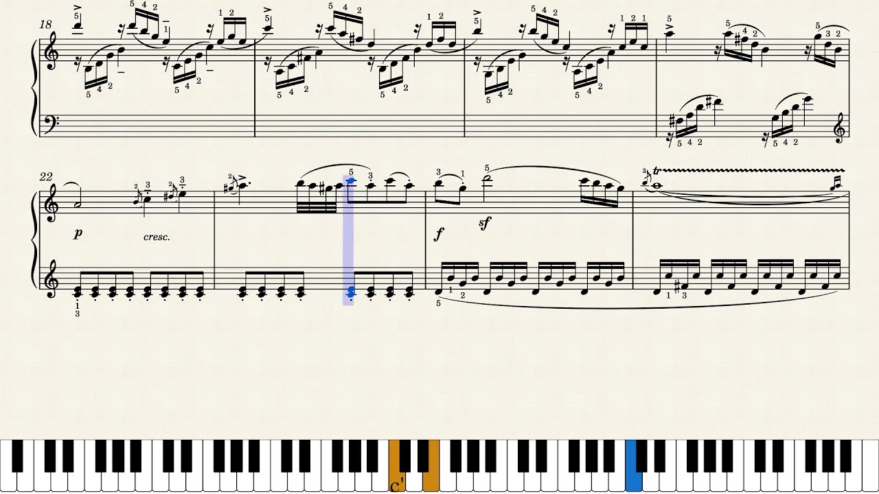 모짜르트 피아노 소나타 16번 1악장 | Mozart Piano Sonata No.16, K.545, I. Allegro
