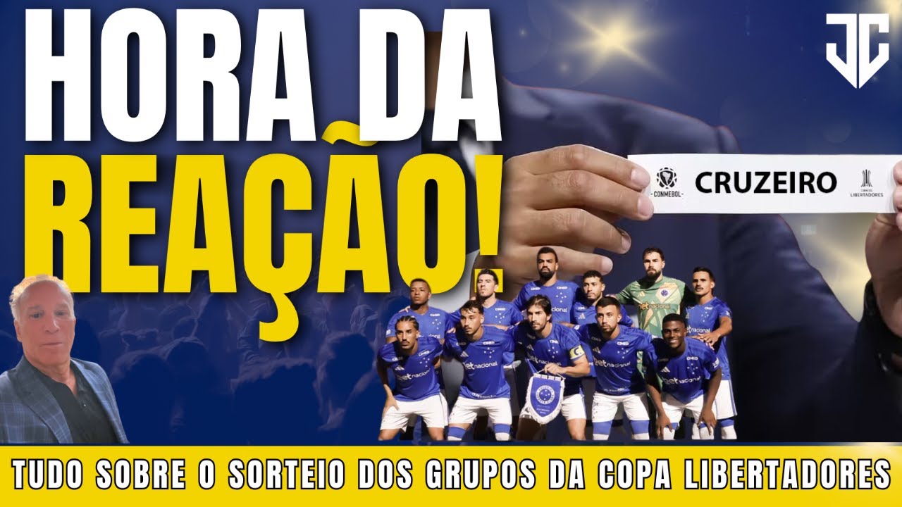 SORTEIO DA LIBERTADORES E AS LIÇÕES DA CRISE QUE O CRUZEIRO PRECISA TIRAR